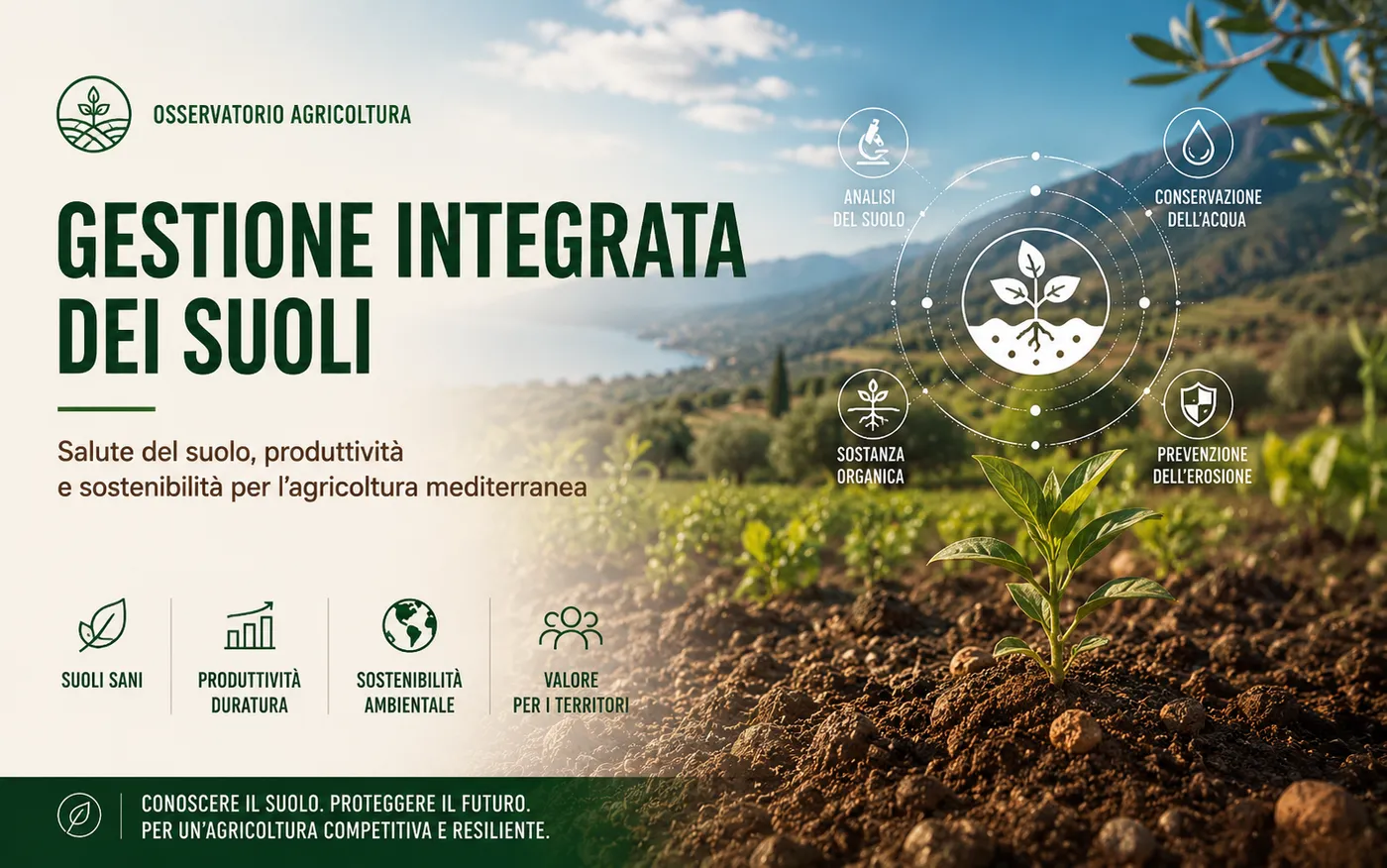 Gestione integrata dei suoli: pratiche innovative per la conservazione della fertilità agraria