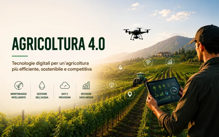 Agricoltura 4.0 in Sicilia, in Italia, in Europa: tecnologie emergenti e mitigazione dei rischi climatici